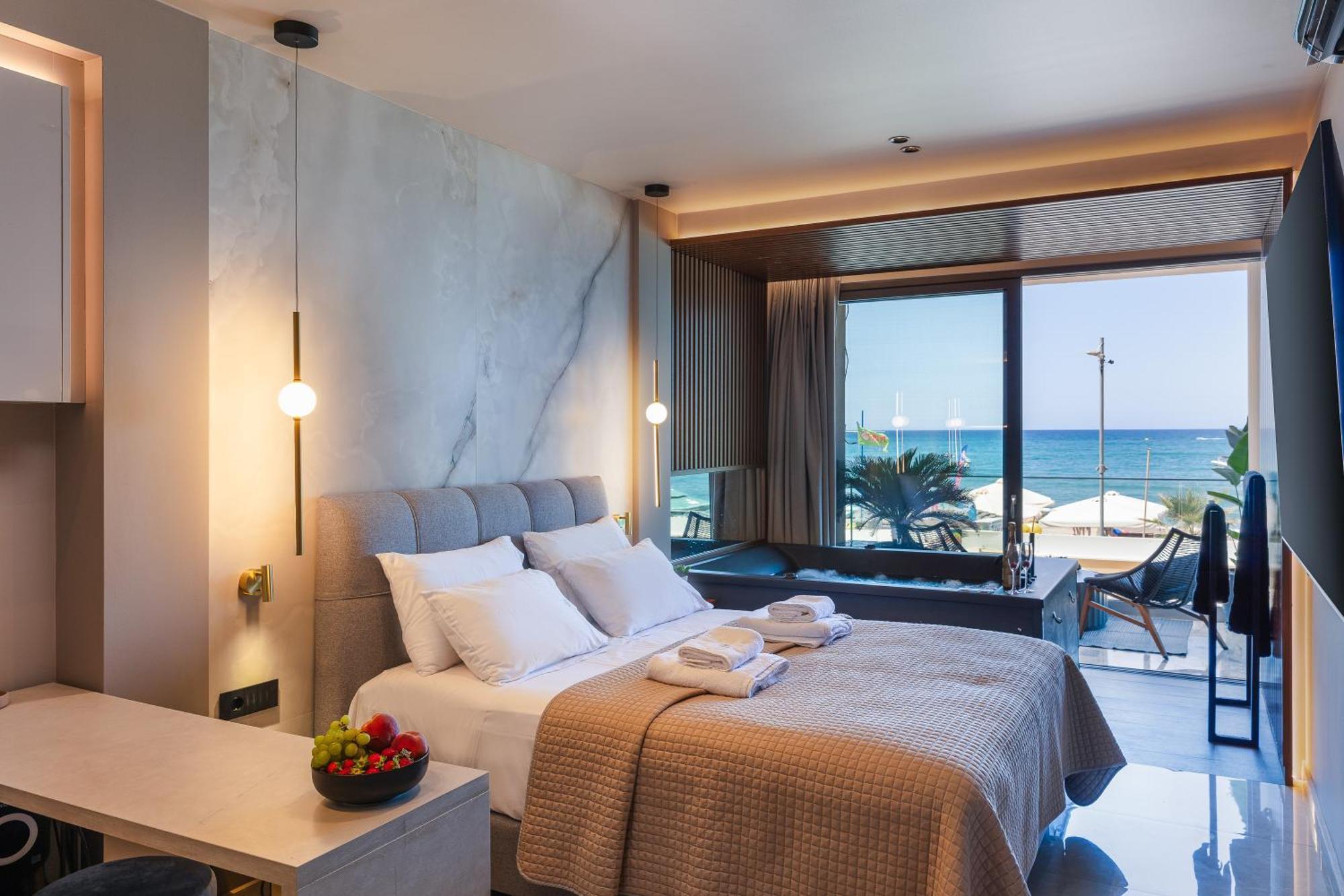 La Vie En Mer Apartments Rethymno Eksteriør bilde