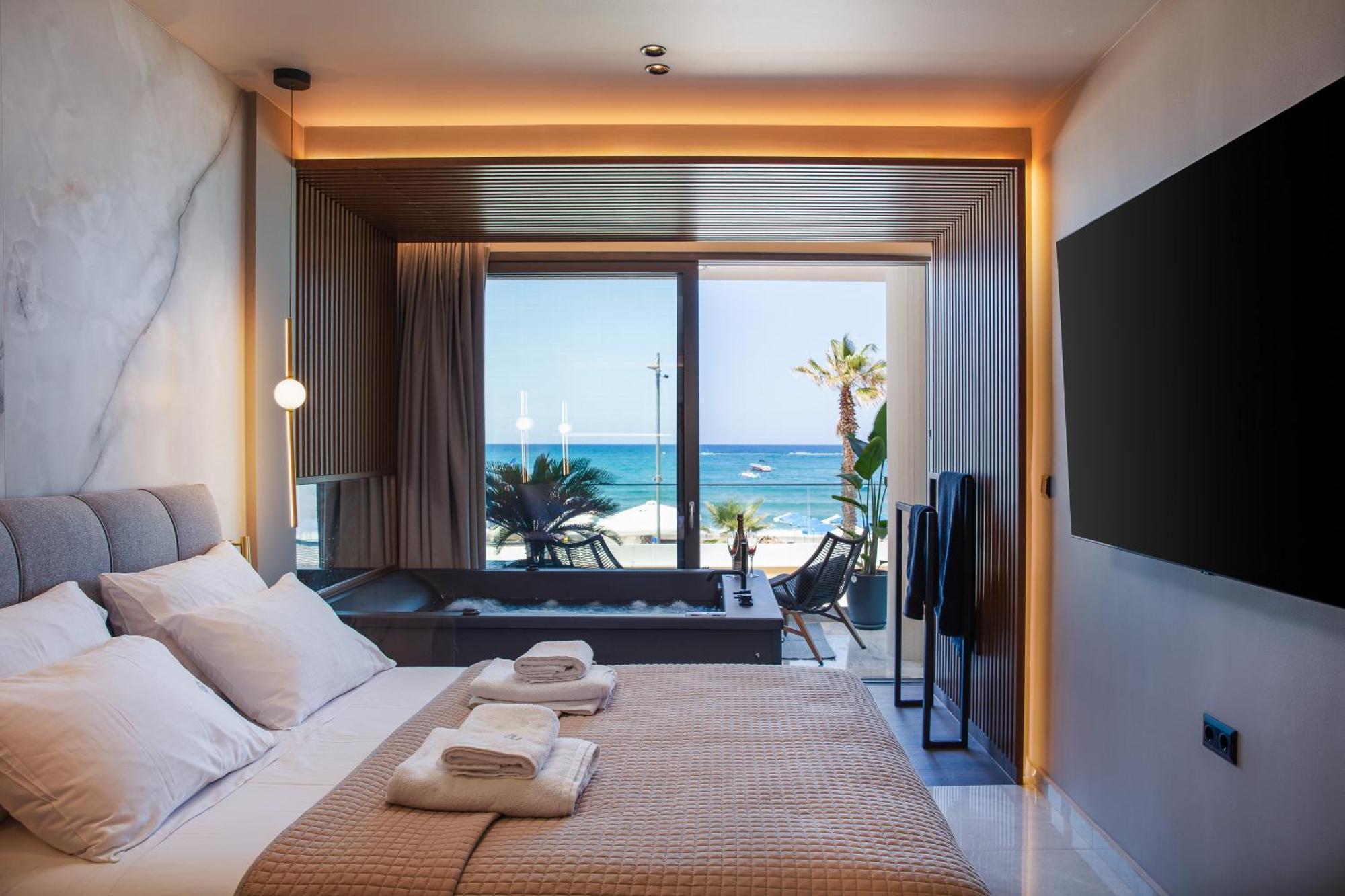 La Vie En Mer Apartments Rethymno Eksteriør bilde