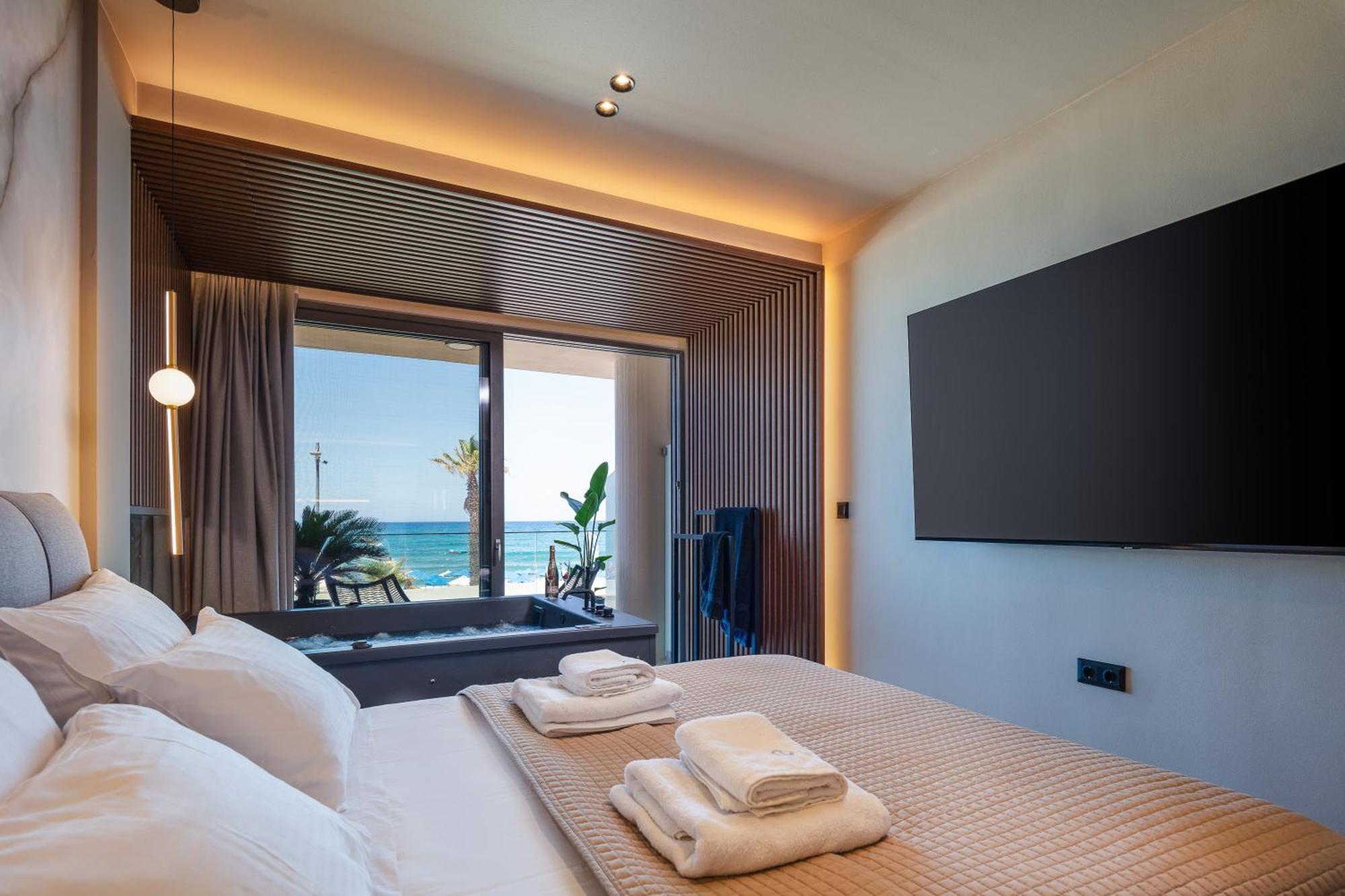 La Vie En Mer Apartments Rethymno Eksteriør bilde